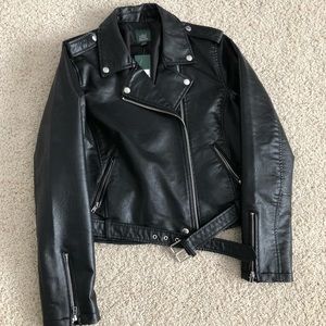 wild fable leather jacket